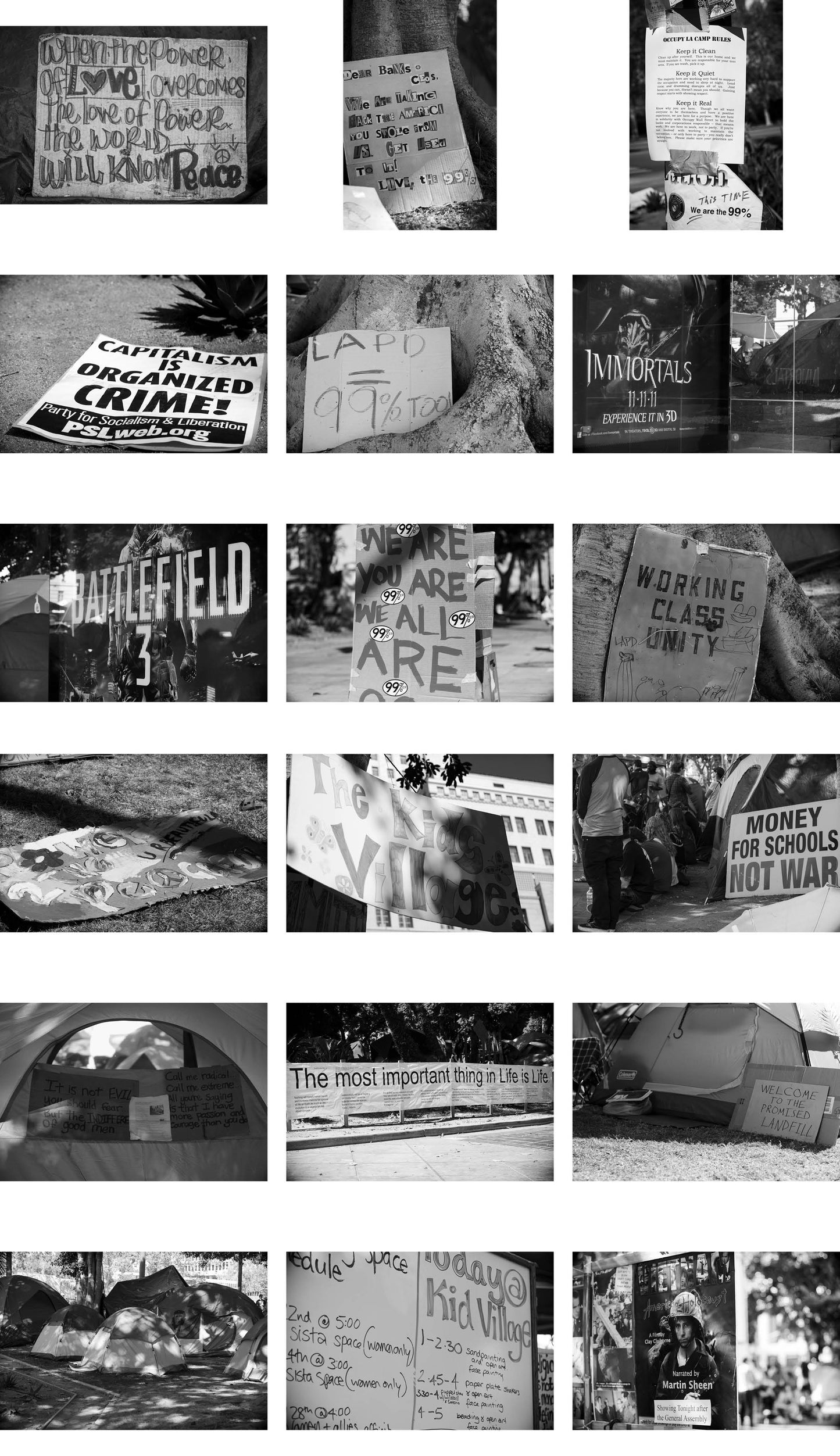 Occupy Los Angeles re1  Collection