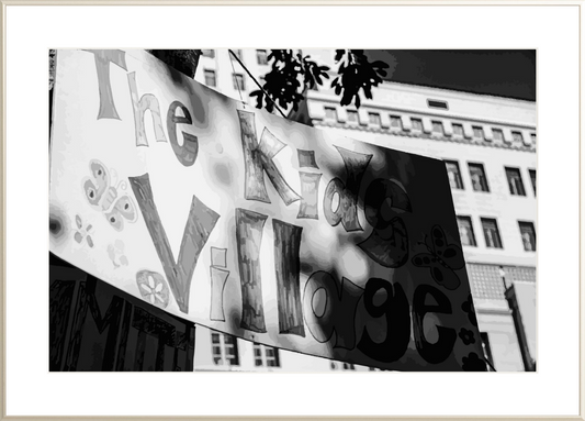 Kids Village Occupy Los Angeles re1 Art Prints