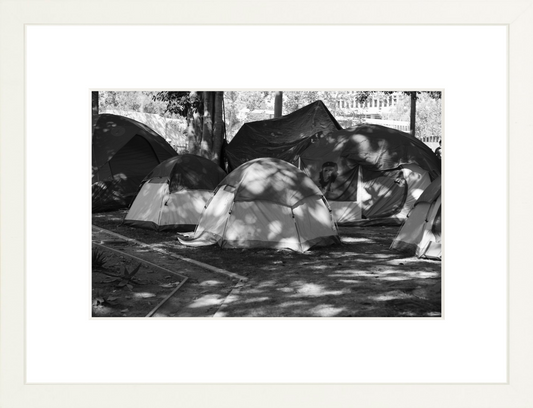 Occupy Los Angeles re1 16 Fine Art Print